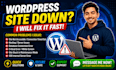 fix any wordpress error, fix 404 error wp cache fix wordpress contact form