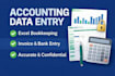 do bookkeeping and gst data preparation in excel