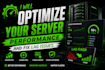 optimize your server performance and fix lag issues