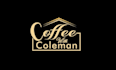 design high quality coffee cafe logo with coleman