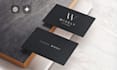 prepare ai generated business card design for printing