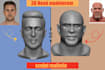 create 3d face model from 1 photo