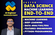 train ml, deep learning, classification, clustering, and regression models