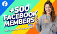 optimize your 500 facebook members