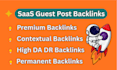 provide saas guest post backlinks