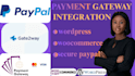 integrate paypal or stripe payment in your wordpress