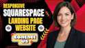 build squarespace landing page website design squarespace landing page redesign