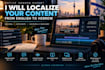 localize your content from english to hebrew