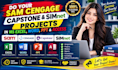 do urgent sam cengage, capstone, simnet and microsoft office assignments