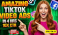 create dropshipping video ads tik tok video ads with hook