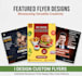 create modern flyer design using canva for your business