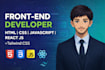 do frontend development and create responsive websites