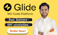 convert google sheet and excel in mobile app using glide