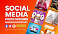 create social media ad image, facebook instagram post design
