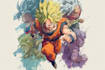 draw your dragon ball z character