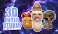 create a custom 3d ar vtuber filter for snap camera, lens studio ready to stream