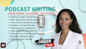 write podcast scripts, true crime youtube content faceless video SEO show notes