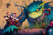 draw fantasy creatures or monsters