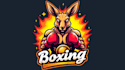 design high quality kangaroo boxing logo