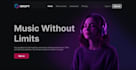 create a premium UI UX web design mockup in figma