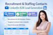 recruitment staffing leads linkedin b2b lead generation