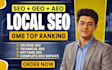 optimize wordpress website through GEO SEO aeo and gmb management