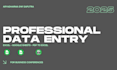 professional data entry excel, google spread sheets, and PDF
