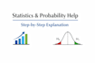 solve ug and high school level statistics problems step by step