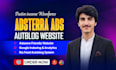 build an autoblog website with adsterra ads SEO optimization and fast loading