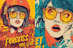 draw uniq pop art illustrations