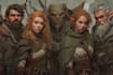 create your dnd group party illustration