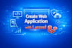 develop your web application using laravel