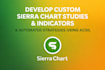 develop custom sierra chart study, indicators, automated strategies using acsil