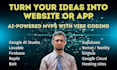do website, web app with google ai studio, firebase, lovable, replit vibe coding