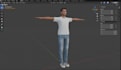 design custom game ready 3d character in blender