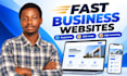 build a fast nextjs business website that converts