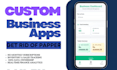 convert your paper based business into a custom saas solution