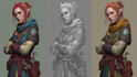 draw anime, realistic portrait or dnd character