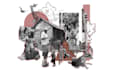 create architectural collage style renders using photoshop