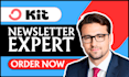 setup convertkit email sequence kit email template  convertkit newsletter design