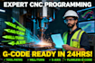 do cnc programming, g code and toolpaths using PTC creo