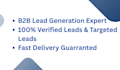 do targeted b2b  lead generation with verified emails