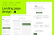 do clean website and modern landing pages