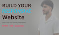 create responsive website using HTML CSS bootstrap