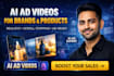 create ai ugc ad videos for products and brands