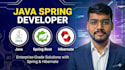 develop scalable java spring boot backend and rest apis
