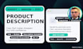 write ecommerce product descriptions that convert