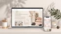 build skincare website, beauty salon or spa website, cosmetic website wordpress