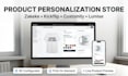 setup zakeke kickflip customily lumise shopify pod 3d product configurator