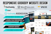 godaddy website design godaddy website redesign godaddy website development seo